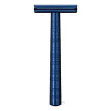 Load image into Gallery viewer, HENSON SHAVING AL13-M DE SAFETY RAZOR - STEEL BLUE
