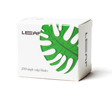 Load image into Gallery viewer, Leaf Single edge razor blades shaving essentials
