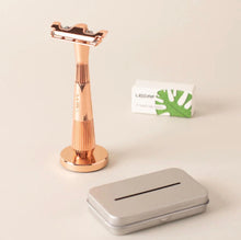 Load image into Gallery viewer, The Leaf Twig Thorn Razor Kit, Rose Gold
