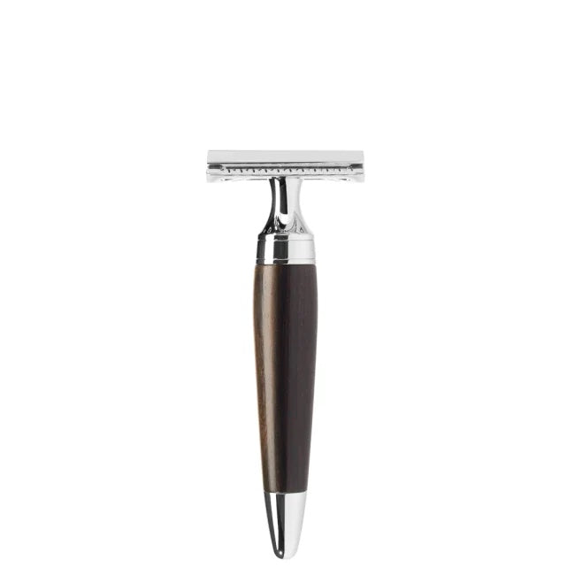 Muhle Stylo R75 SR Closed Comb Safety Razor – African Blackwood