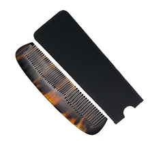 Load image into Gallery viewer, Parker OX Horn Pocket Comb &amp; Leather Case
