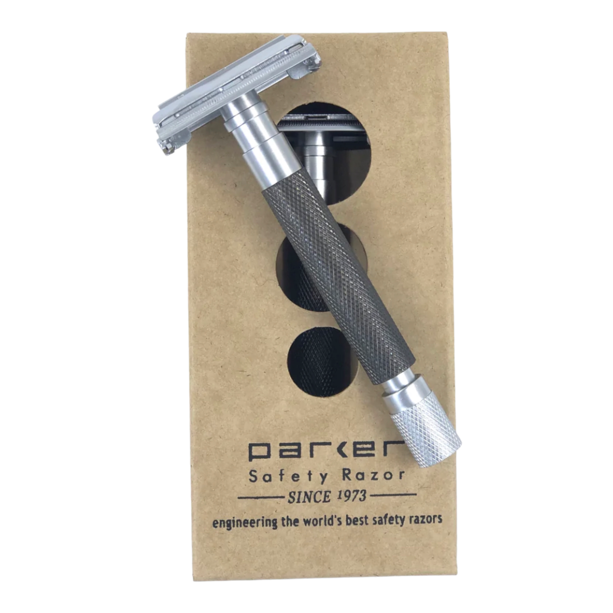 Parker 74R Safety Razor, Graphite – SafetyRazors