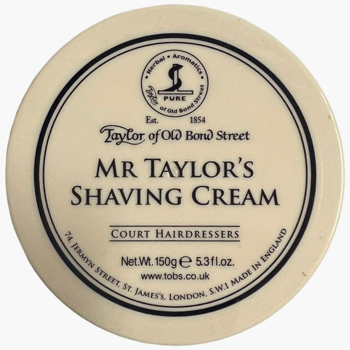 MR. Taylor Shaving Cream - 150G Bowl